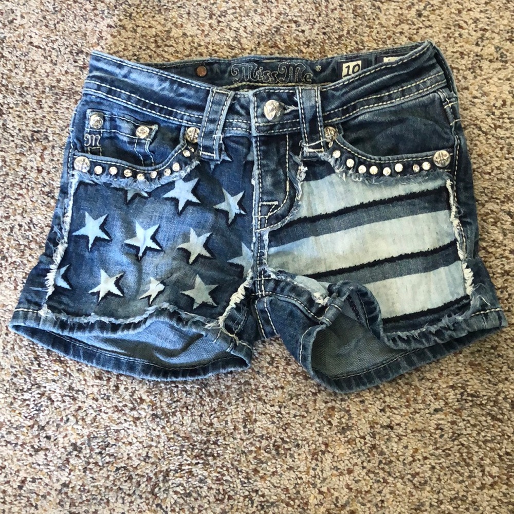 Girls Miss Me Shorts